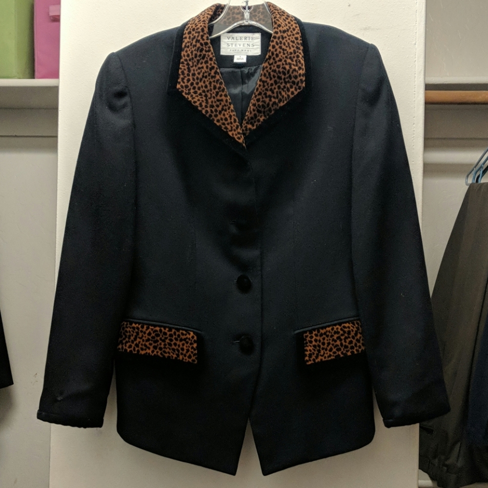 Valerie Stevens wool blazer